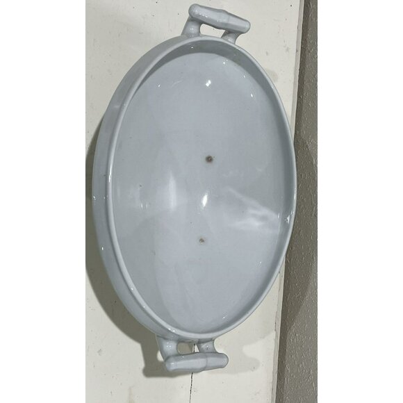 Antique 1865-1882 Meakin & Co England White Ironstone Vegetable Tureen Serving - Picture 9 of 13